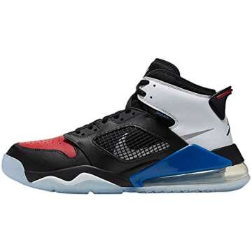 Nike Air Jordan Mars 270 Mens Basketball Trainers Cd7070 Sneakers Shoes, Black/Reflect Silver-gym Re...