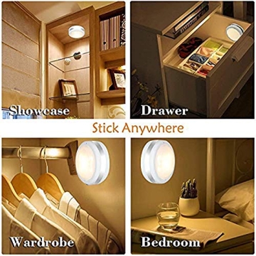 Starxing Puck Lights - Wireless and Dimmable LED Lighting