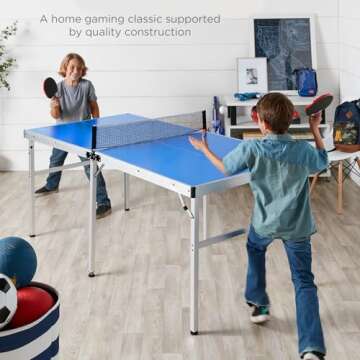 Best Portable Ping Pong Table for Indoor Outdoor Fun