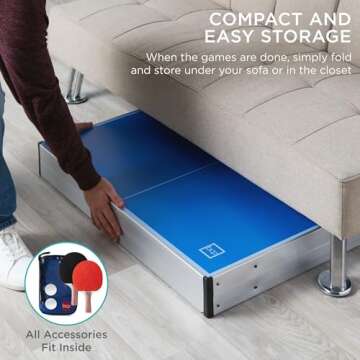 Best Portable Ping Pong Table for Indoor Outdoor Fun