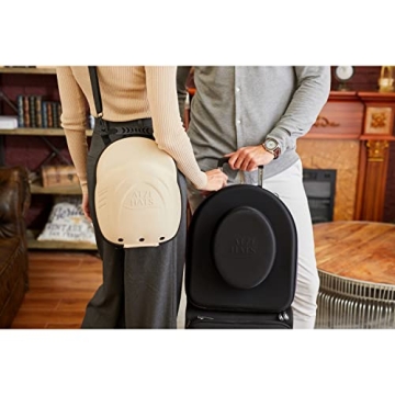 Crush-Proof Baseball Cap Travel Case with Shoulder Strap