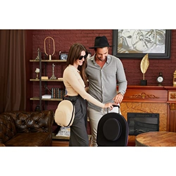 Crush-Proof Baseball Cap Travel Case with Shoulder Strap