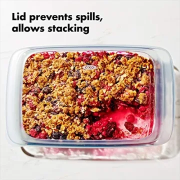 OXO Good Grips 3 Qt Baking Dish with Lid - Versatile & Durable