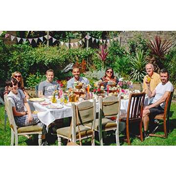 Talking Tables TS6-VINTAGE-PLATE Truly Scrumptious Tea Party Vintage Floral Paper Plates Small, Mixed colors