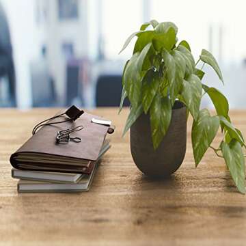 Newestor Refillable Leather Travel Journal with Inserts