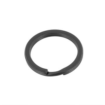 B2020 Key Ring Gun Metal Measuring Tool for Precision