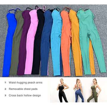 Shop RALPH ROY Women's Seamless Workout Catsuit Now!