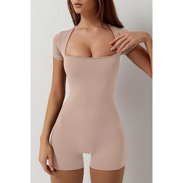 Stylish QINSEN Women's Bodycon Romper for Summer