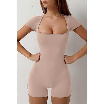 Stylish QINSEN Women's Bodycon Romper for Summer