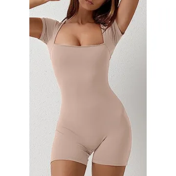 Stylish QINSEN Women's Bodycon Romper for Summer