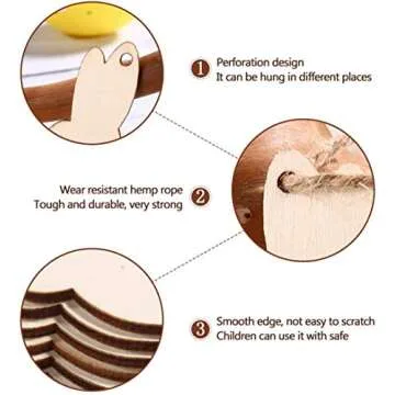 30 Wooden Pumpkin Cutouts for Fall Crafts and Decor