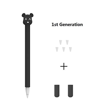 LOVE MEI Silicone Sleeve for Apple Pencil 1st Gen - Cute & Protective