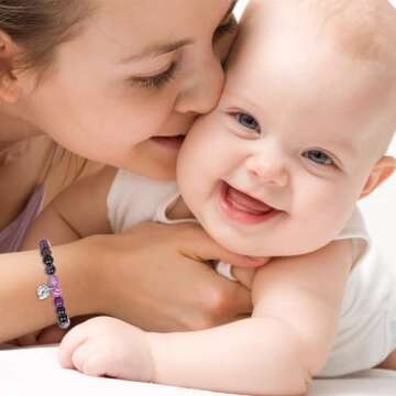 Unique New Mom Bracelet for First Mother's Day Gifts