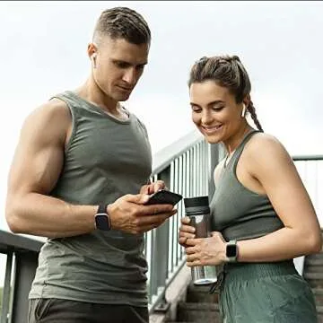 GEAK 15 Pack Sport Band Compatible with Apple Watch Bands for Women Men 49mm 45mm 46mm 44mm 42mm 38mm 40mm 41mm,Soft Silicone Wristband Replacement for iWatch Bands Ultra Series 10 9 8 7 6 5 4 3 2 SE