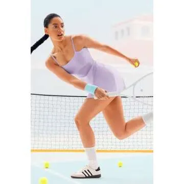 Stylish Vertvie Tennis Dress with Pockets & Bra