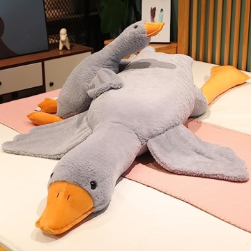 Giant Swan Stuffed Animal Plush Toy for Comfort Gifts
