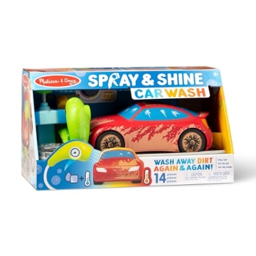 Melissa & Doug Spray & Shine Car Wash Toy for Ages 3+