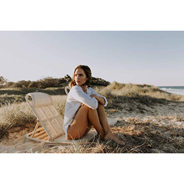 Wild In Bloom Folding Beach Chair for Outdoor Relaxation