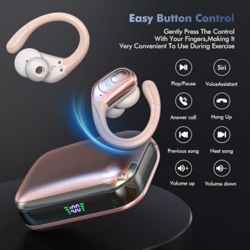 Buy sajawass Wireless Earbuds Bluetooth 5.4 with 75hr Playtime