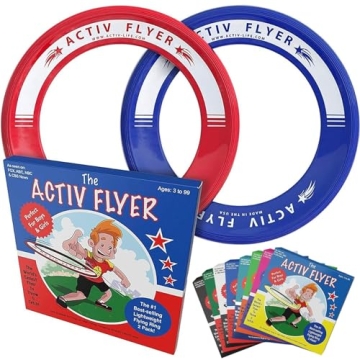 Activ Life Frisbee Rings - Perfect Gifts for Kids 2024 Outdoor Family Fun