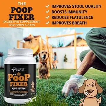 Poop Fixer Digestion Aid for Dogs & Cats - 13.4 OZ Powder