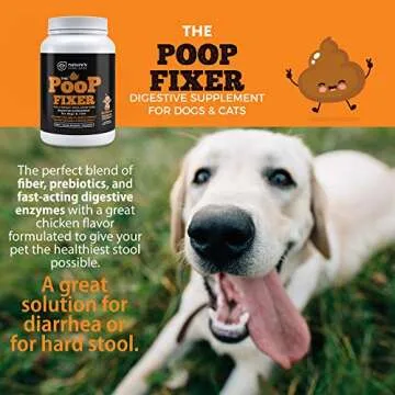 Poop Fixer Digestion Aid for Dogs & Cats - 13.4 OZ Powder