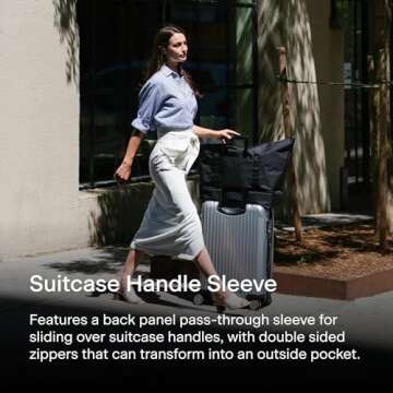 Lo & Sons Catalina Deluxe Weekender - Large Capacity (49L) Travel Duffel With Shoe Compartment, Luggage Sleeve, Padded Strap | Versatile Durable Bag For Women, Men for Weekend, Hospital, Gym, Carry On