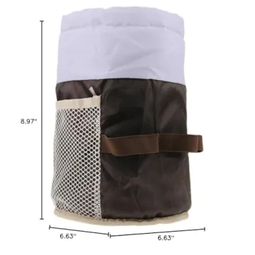 INVODA Cosmetic Bag for Women Barrel Shaped Travel Makeup Bags Large Capacity Soft Waterproof Portable Drawstring Cosmetic Bag Multifunctional Bucket Toiletry Bag (Green)