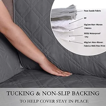 Waterproof Couch Cover for Pets and Kids