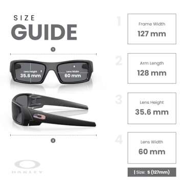 Oakley Gascan OO9014 Sunglasses Matte Black/USA Icon + BUNDLE Leash + BUNDLE with Designer iWear Care Kit