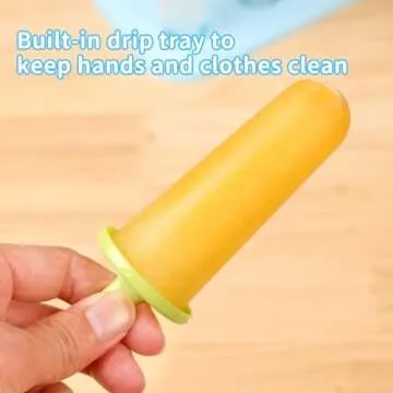 BAKHUK Popsicle Molds - Ideal for Family Fun Making Treats