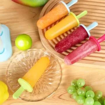 BAKHUK Popsicle Molds - Ideal for Family Fun Making Treats