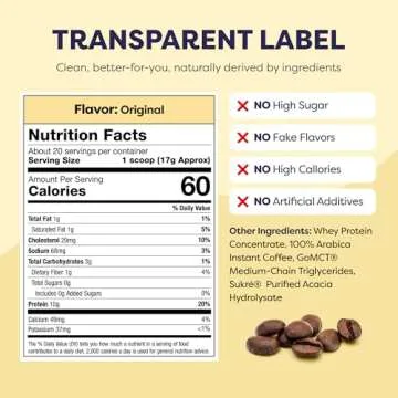 Javvy Protein Iced Coffee - Nutrient-Rich Whey Protein & Instant Iced Coffees, 100% Natural Cold Bre...