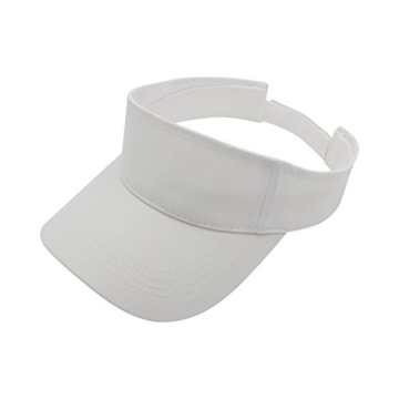 Top Level Sun Sports Visor Men Women - One Size Cap Hat,WHT