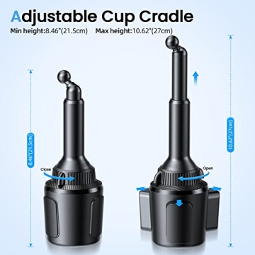 Wireless Cup Holder Charger with 15W Fast Charging
