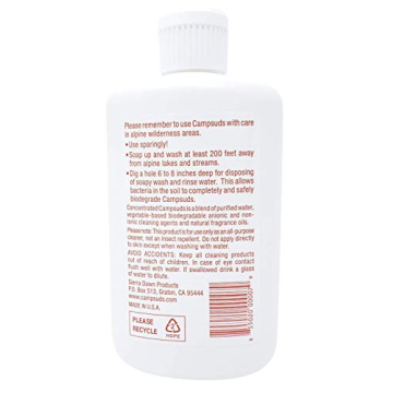 Sierra Dawn Campsuds Natural Outdoor Body Wash