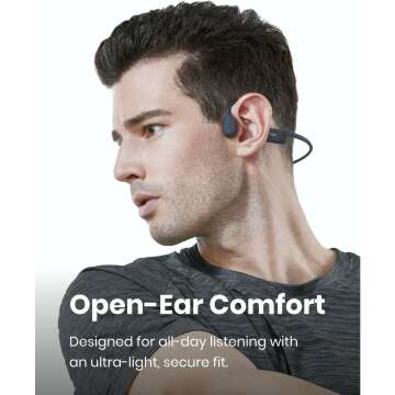SHOKZ OpenRun Sport Headphones - Wireless & Sweat Resistant