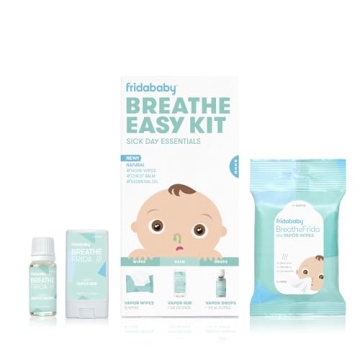 Frida Baby Breathe Easy Kit Sick Day Essentials for Infants