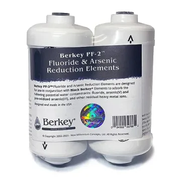 Berkey PF-2 Filters for Fluoride and Arsenic Reduction