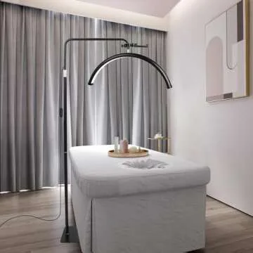 Half Moon LED Floor Lamp for Beauty and Home Use