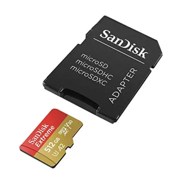 SanDisk 512GB Extreme microSDXC Memory Card for 4K Videos