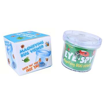 AlleTechPlus Critter Cage Magnifying Bug Reviewer Kid's Toy, Nature Exploration Toys Insect Magnifie...