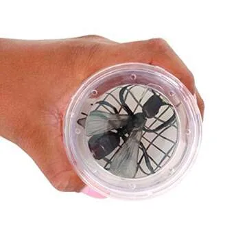 AlleTechPlus Critter Cage Magnifying Bug Reviewer Kid's Toy, Nature Exploration Toys Insect Magnifier Backyard Explorer (6 Packs)