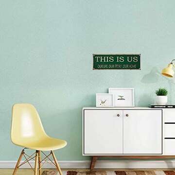 Hip Hop Street Sign Retro Decorative Poster Vintage Outdoor Decoration Road Tin Sign Room Decoration Wall Art Avenue Metal Poster for Man Cave Bar Pub Cafe Home Wall Decor 16in x 4in