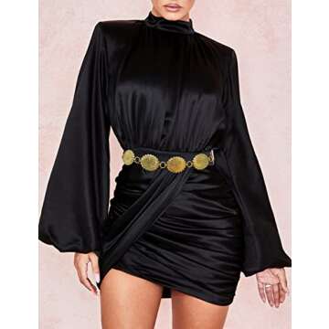 TOPACC Western Oval Concho Belt for Women - Stylish & Versatile