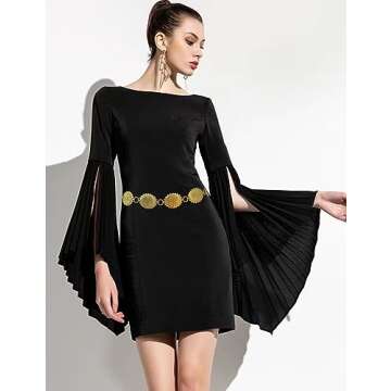 TOPACC Western Oval Concho Belt for Women - Stylish & Versatile