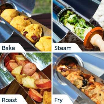 GOSUN Sport Solar Oven - Fast & Compact Camping Cooker