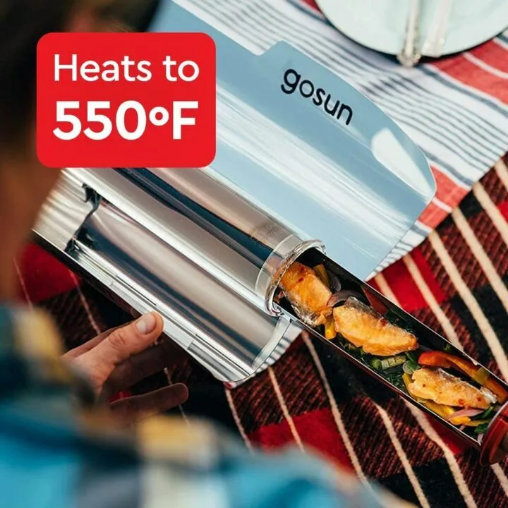 GOSUN Sport Solar Oven - Fast & Compact Camping Cooker