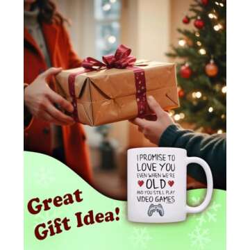 ThisWear Funny Gamer Gifts I Promise to Love You When You're Old Still Play Video Games Nerdy Weddin...