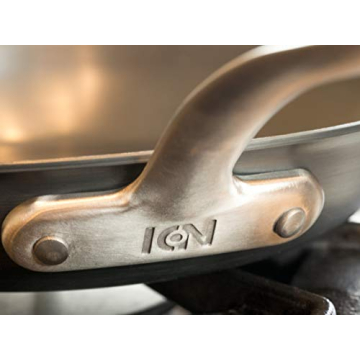 ICON 14-Inch Carbon Steel Wok - Lightweight & Durable Cookware